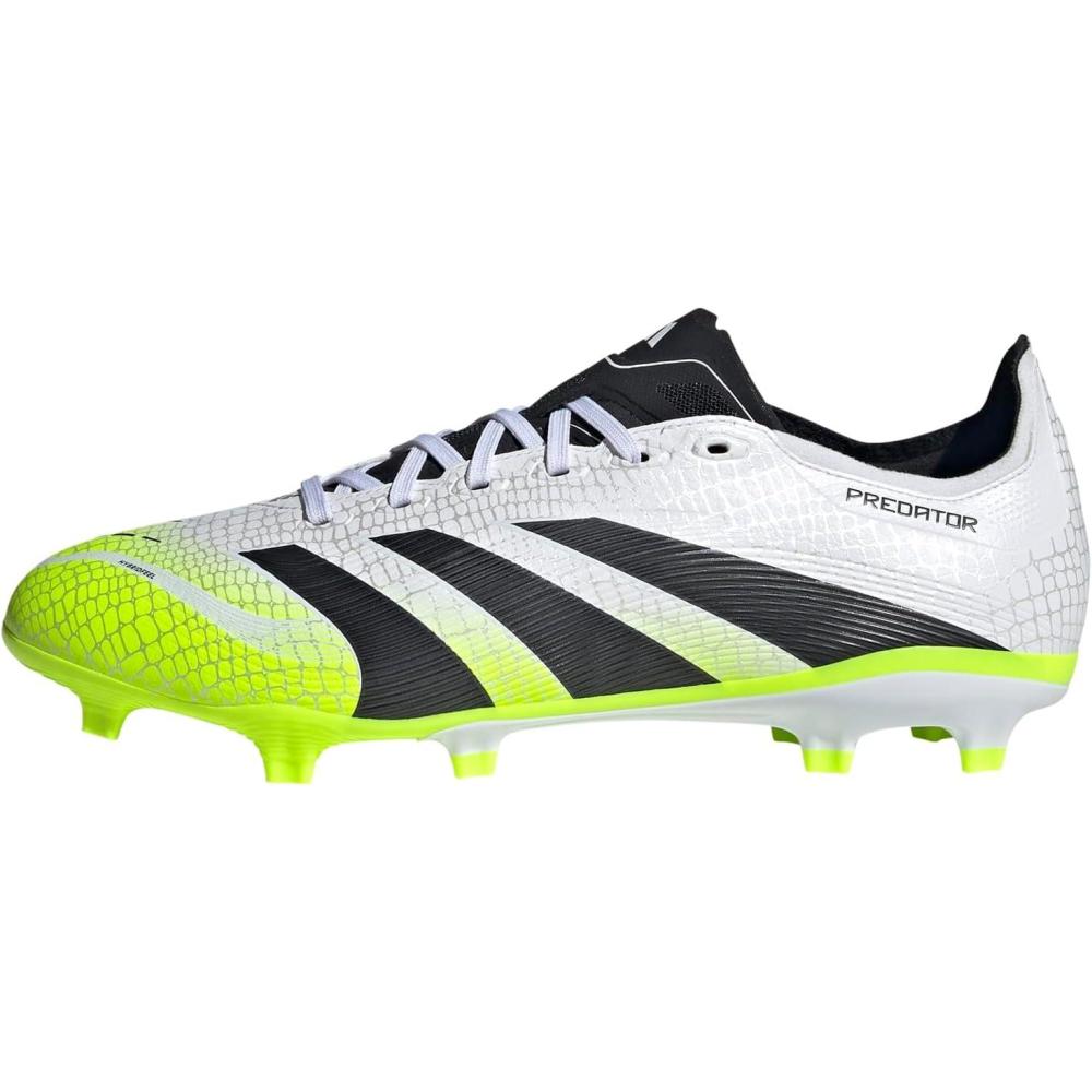 image:imageAdidas Unisex League Firm GroundMulti GroundWhiteBlackLucid Lemon