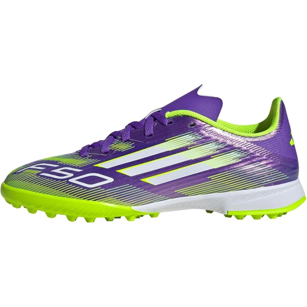 image:imageAdidas UnisexChild F50 League TurfPurple RushWhiteLucid Lemon