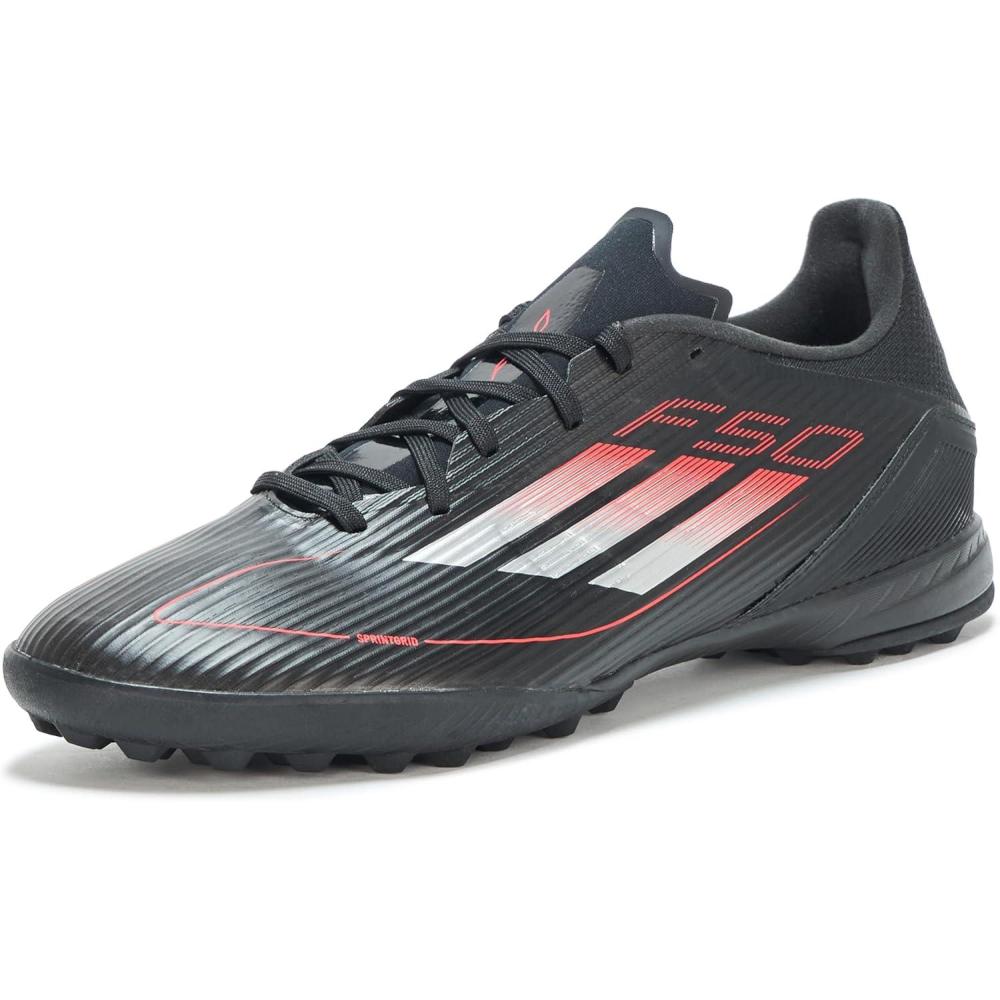 image:imageadidas UnisexAdult F50 League TurfBlackIron MetallicLucid Red