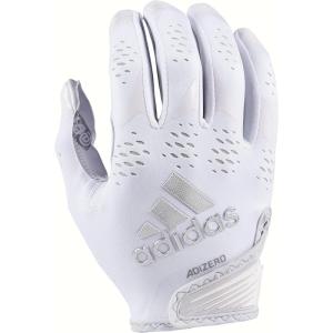 Adidas Adizero 12 Big Mood Elite Adult Receiver Glove(White/Silver)