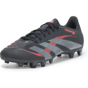 Adidas Unisex Club Firm Ground/Multi Ground(Black/Grey/Lucid Red)
