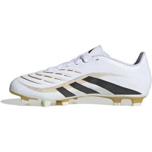 Adidas Unisex Club Firm Ground/Multi Ground(White/Black/Gold Metallic)