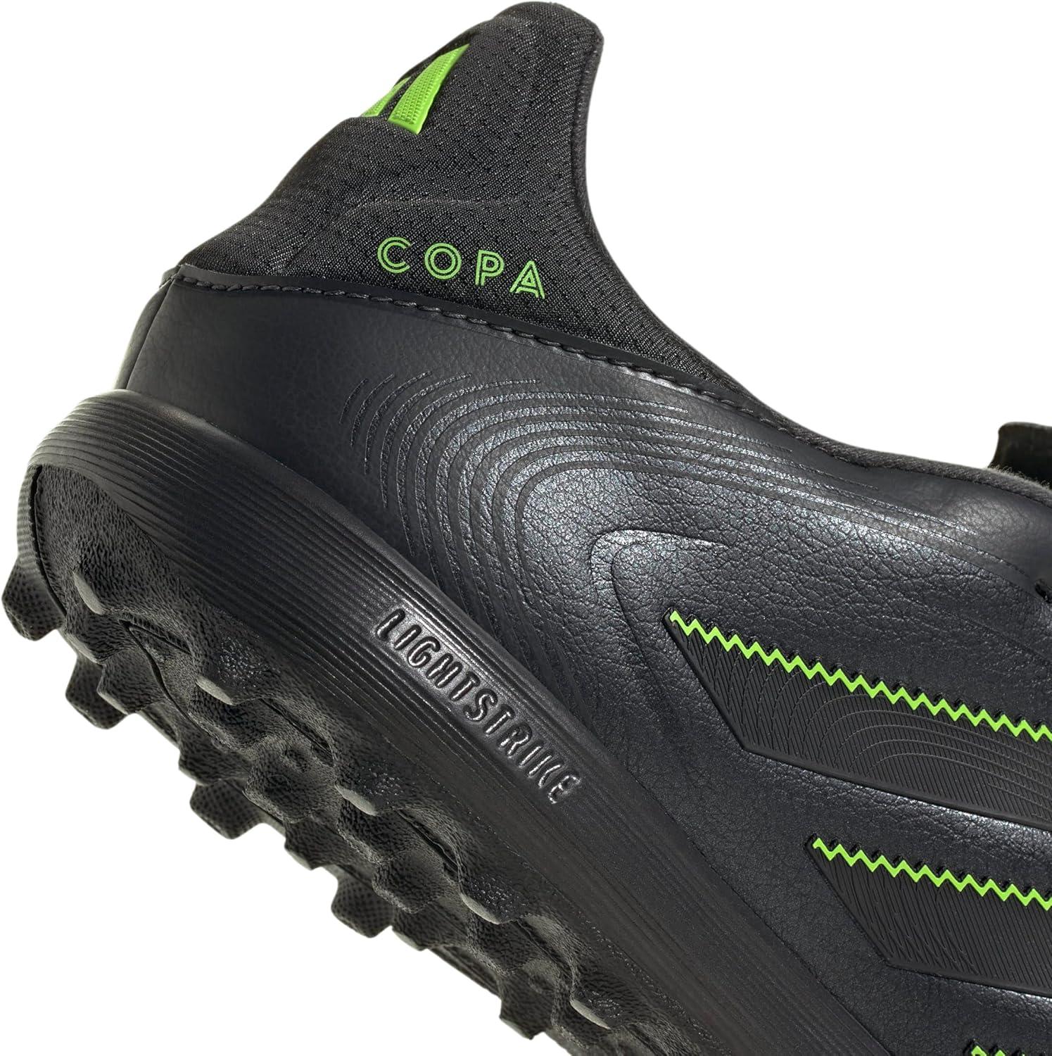 image:imageAdidas UnisexAdult Copa Pure 3 League TurfBlackSolid GreyLucid Lemon