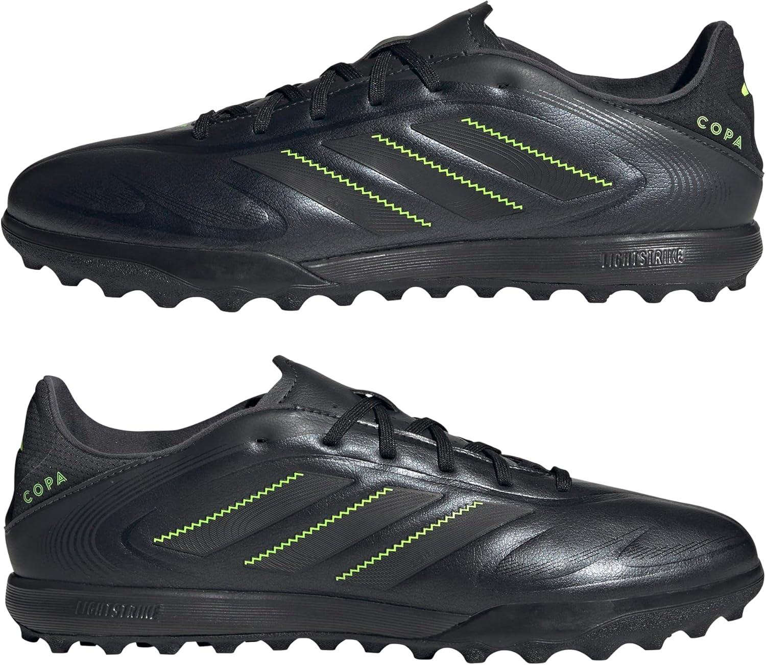 image:imageAdidas UnisexAdult Copa Pure 3 League TurfBlackSolid GreyLucid Lemon