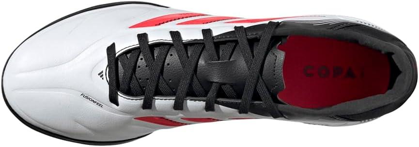 image:imageAdidas UnisexAdult Copa Pure 3 League TurfWhiteLucid RedBlack