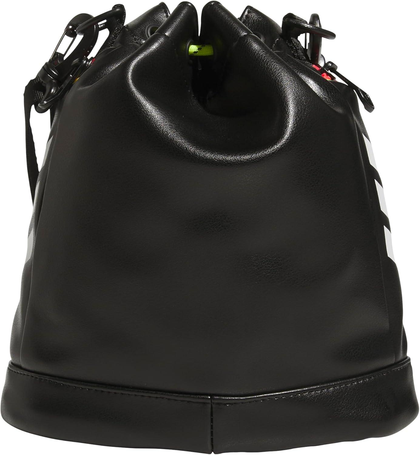 image:imageadidas Boot Bucket Crossbody 4L Soccer Game Sports Event Small Drawstring Bag for Men amp WomenBlackLucid RedTeam Solar Yellow 2