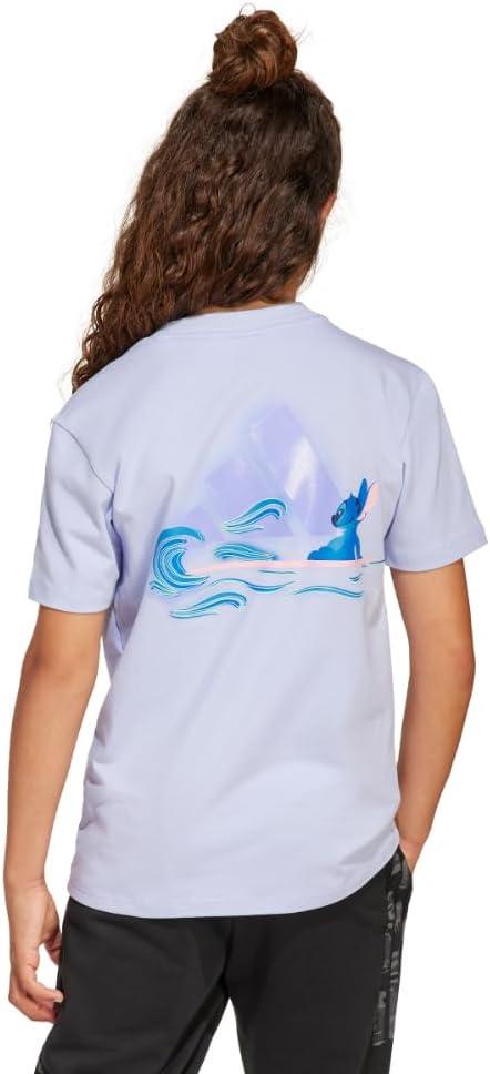 image:imageadidas Boys Disney Lilo and Stitch Graphic TShirtViolet ToneLight Purple