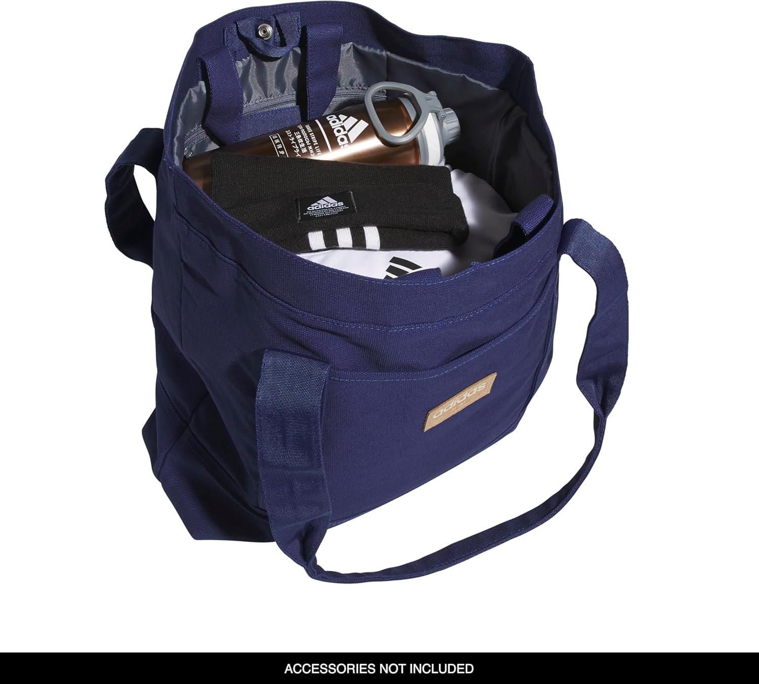 image:imageadidas Canvas Court Tote Bag for Women and MenDark Blue