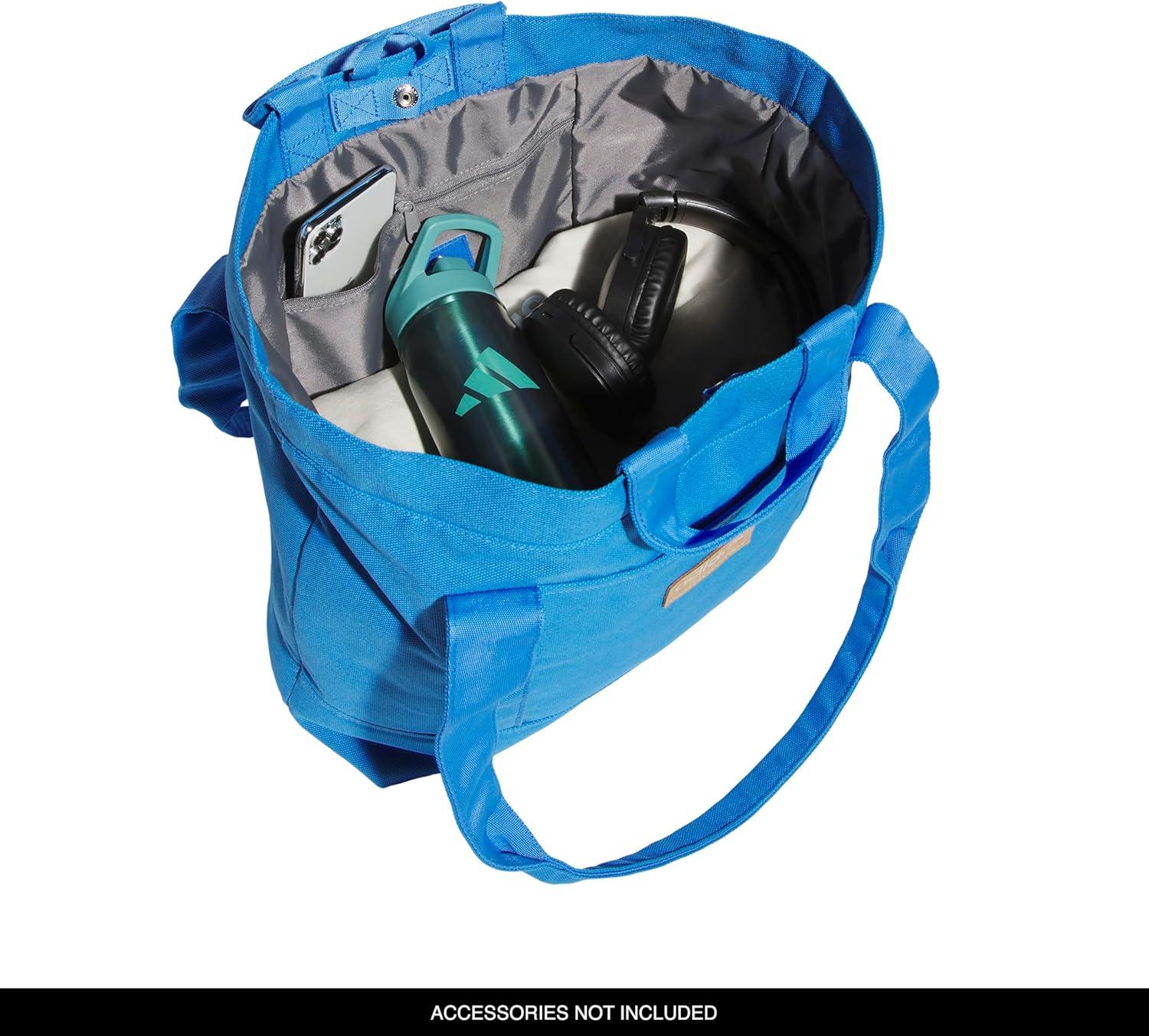 image:imageadidas Canvas Court Tote Bag for Women and MenRay Blue