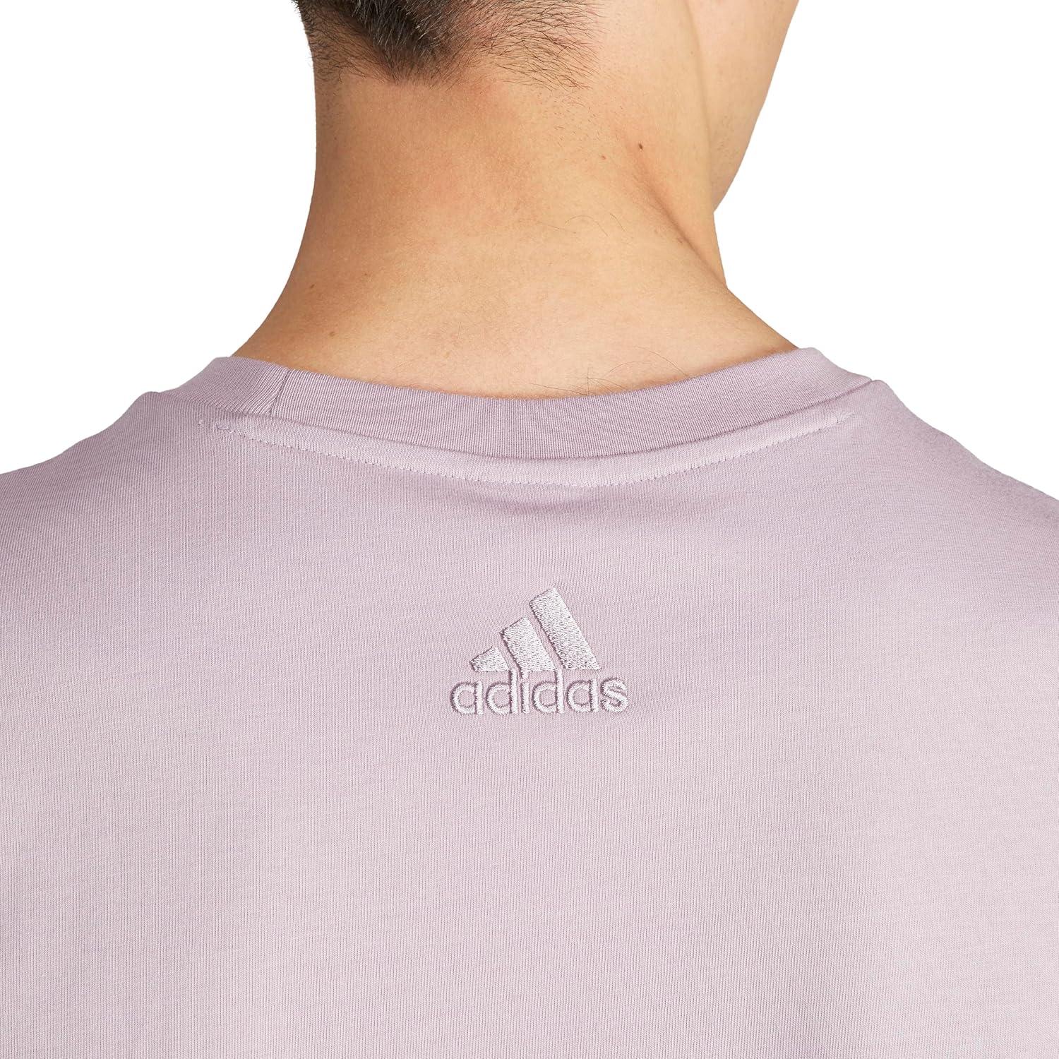 image:imageadidas Mens Essentials Single Jersey 3Stripes TShirtPreloved Fig Tall 3