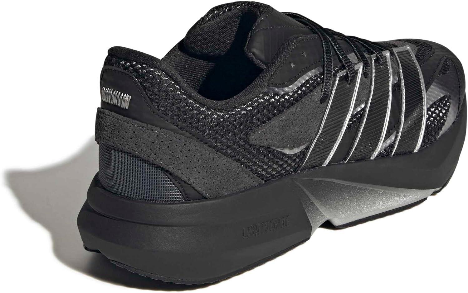 image:imageadidas Mens Lightblaze SneakerBlackBlackMatte Silver
