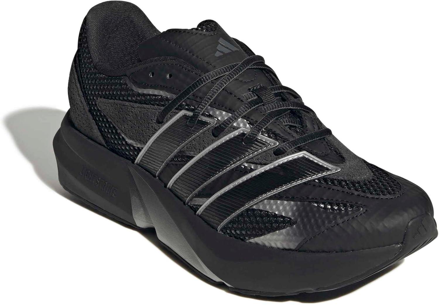 image:imageadidas Mens Lightblaze SneakerBlackBlackMatte Silver