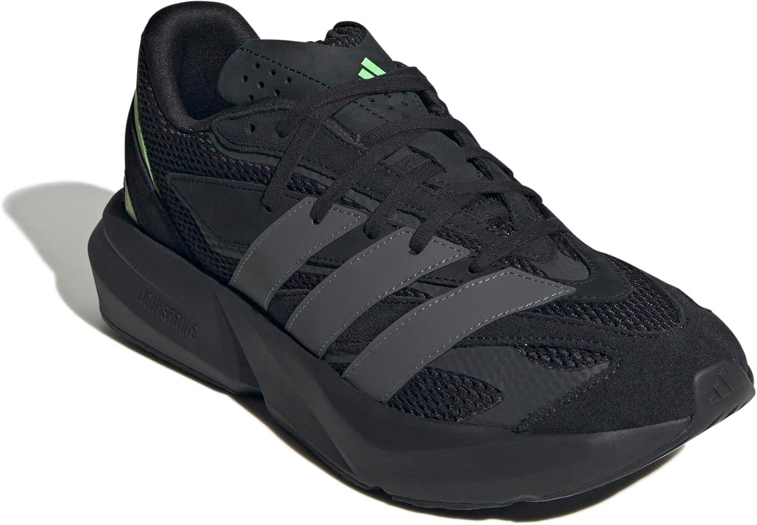 image:imageadidas Mens Lightblaze SneakerBlackGreyLime Burst