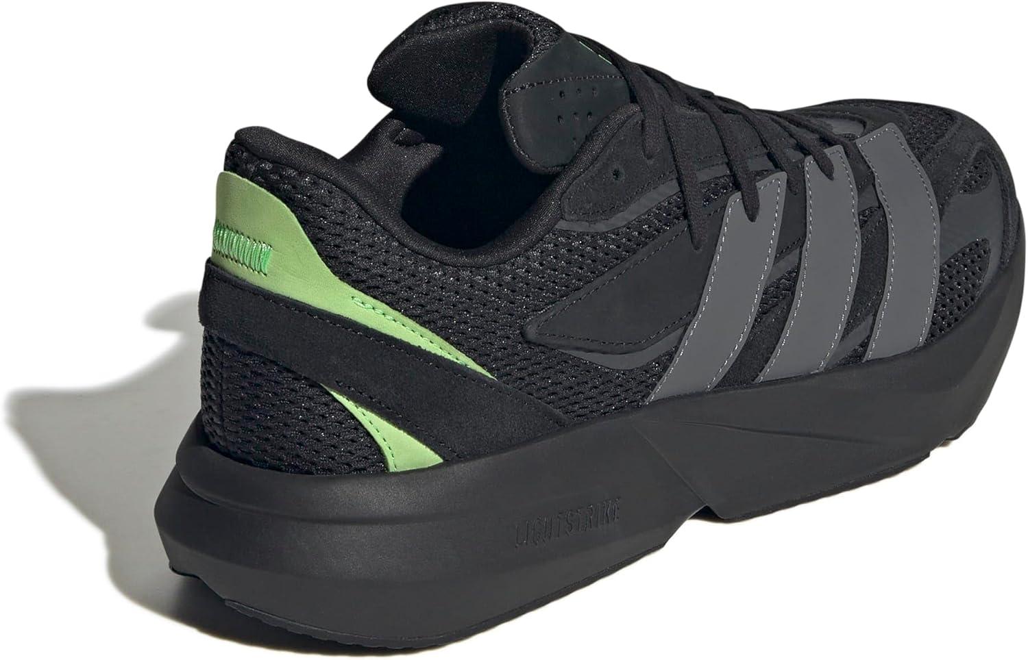 image:imageadidas Mens Lightblaze SneakerBlackGreyLime Burst