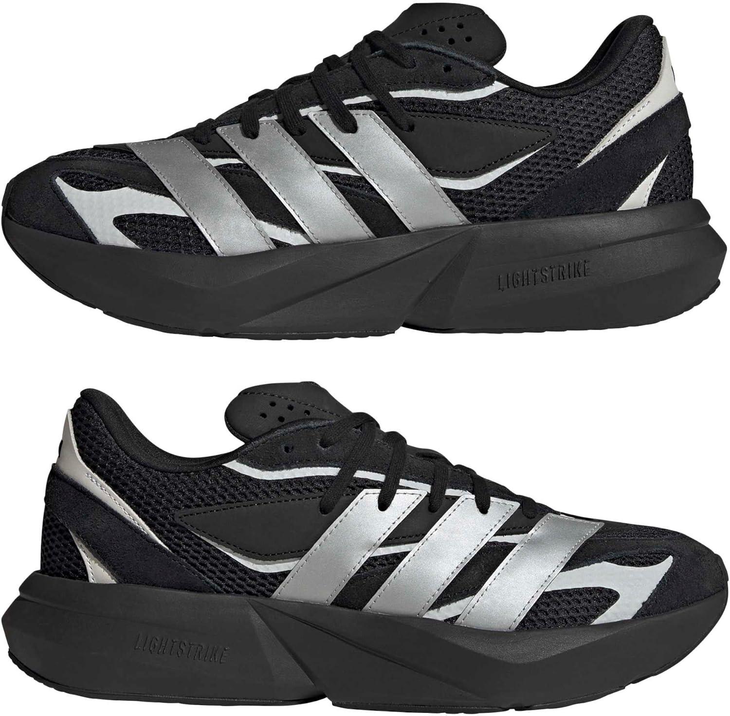 image:imageadidas Mens Lightblaze SneakerBlackMatte SilverBlack
