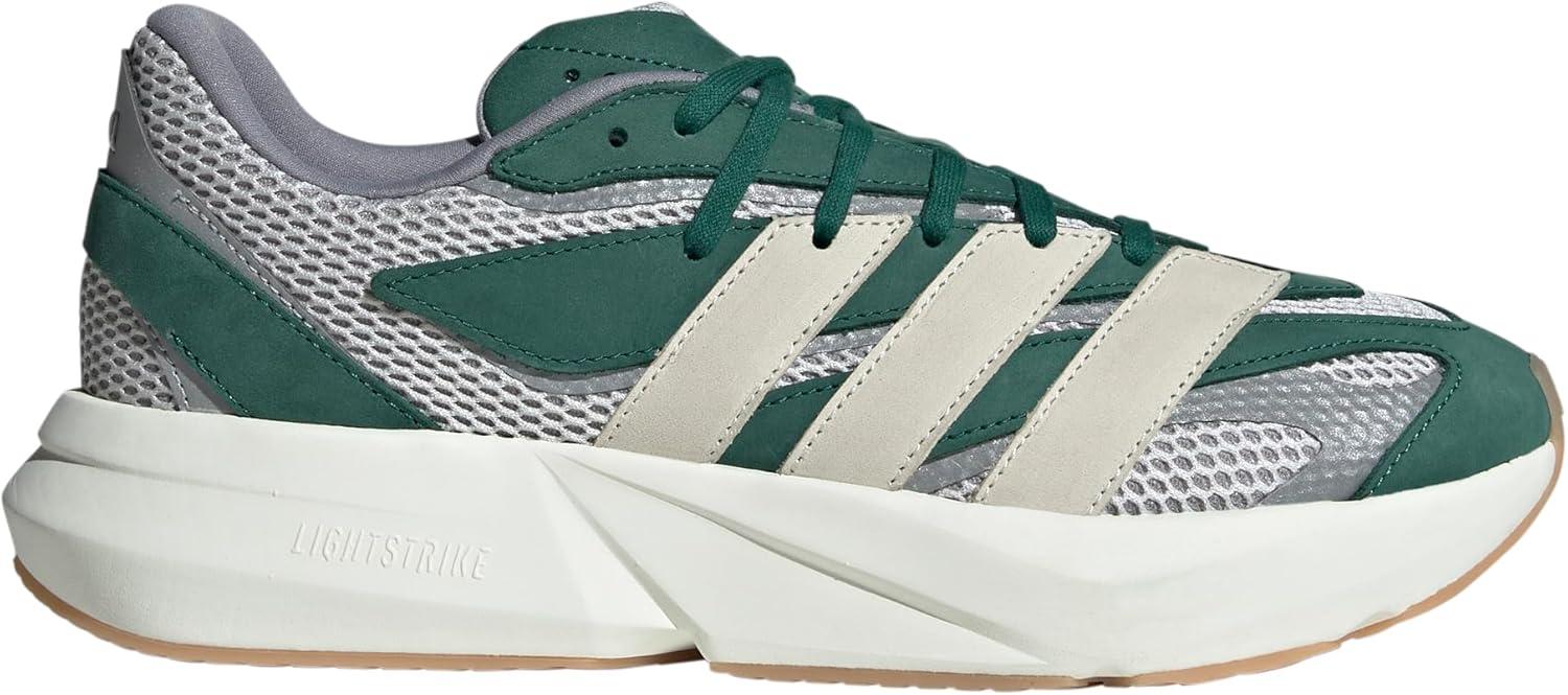 image:imageadidas Mens Lightblaze SneakerCollegiate GreenOff WhiteMatte Silver