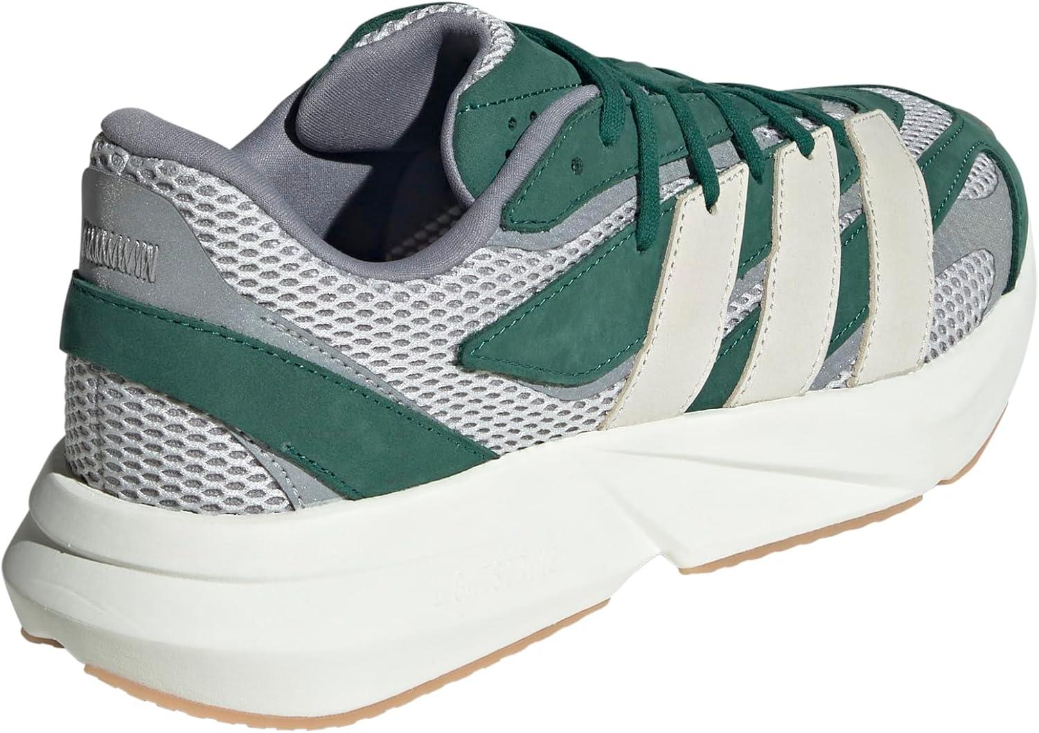 image:imageadidas Mens Lightblaze SneakerCollegiate GreenOff WhiteMatte Silver