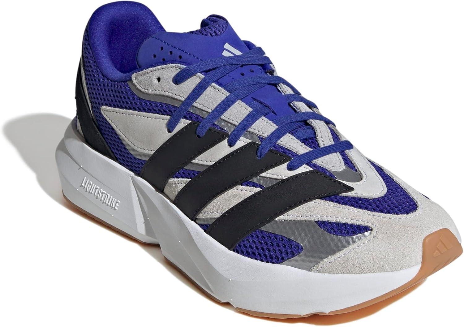 image:imageadidas Mens Lightblaze SneakerLucid BlueBlackWhite