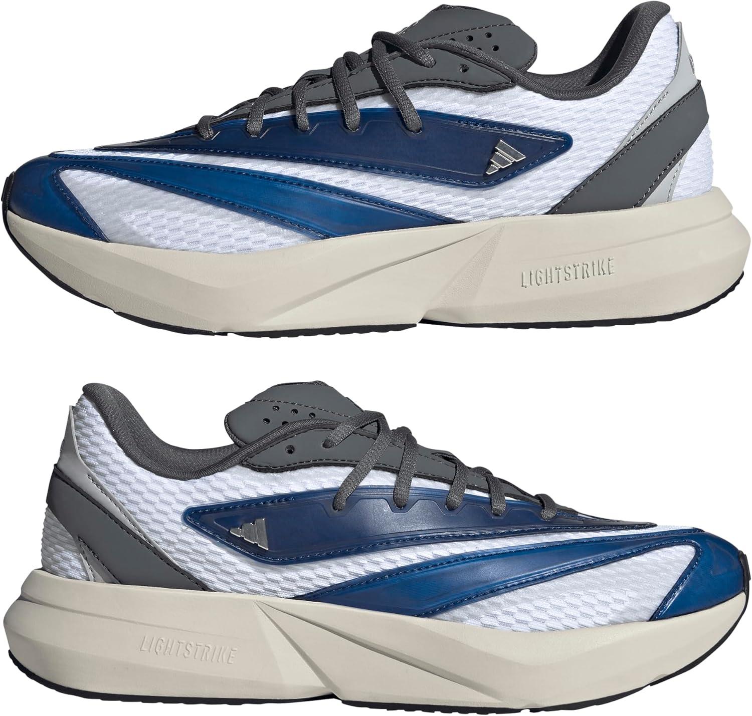 image:imageadidas Mens Lightblaze SneakerWhiteDark BlueGrey