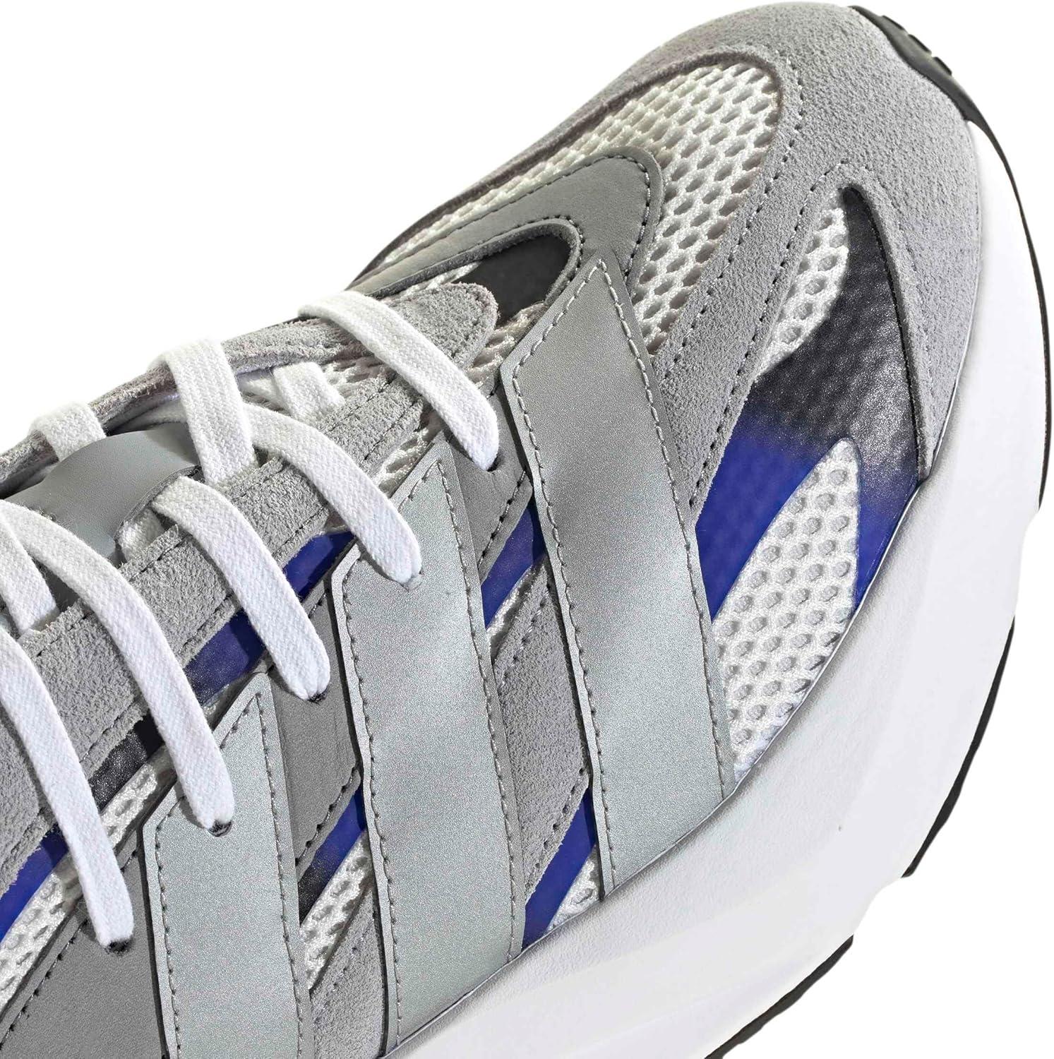 image:imageadidas Mens Lightblaze SneakerWhiteMatte SilverLucid Blue