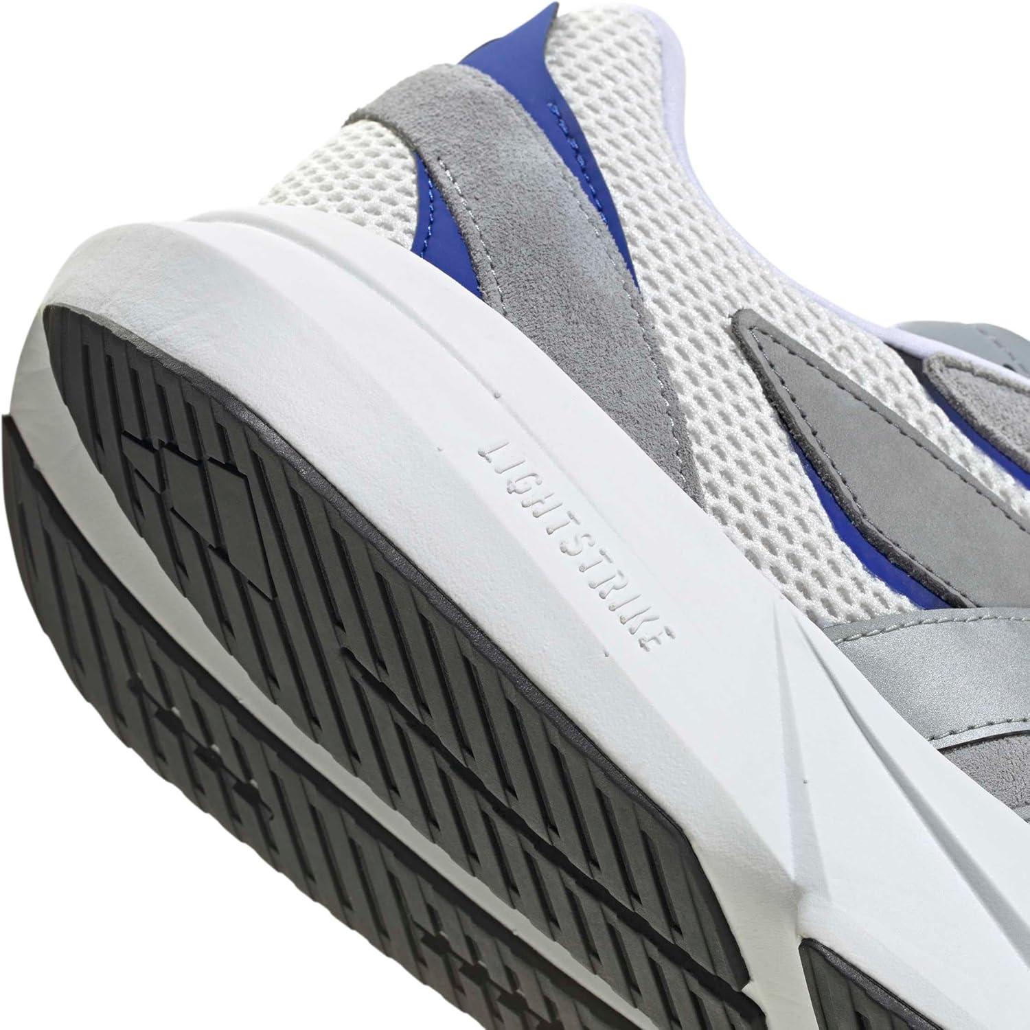 image:imageadidas Mens Lightblaze SneakerWhiteMatte SilverLucid Blue
