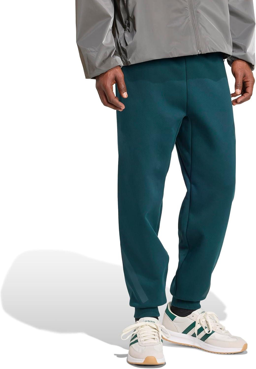 image:imageadidas Mens ZNE Pants Training Casual Drawstring BeigeAurora Ivy