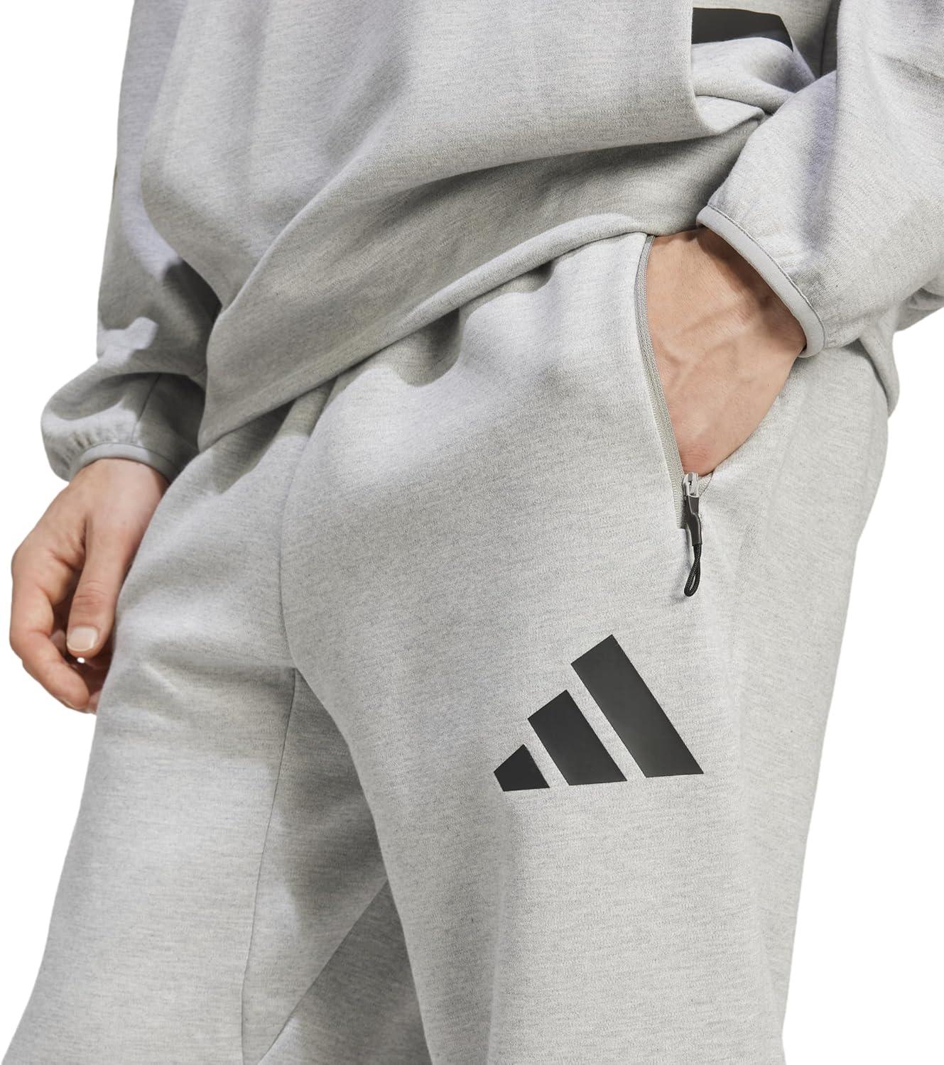 image:imageadidas Mens ZNE Pants Training Casual Drawstring BeigeBlack