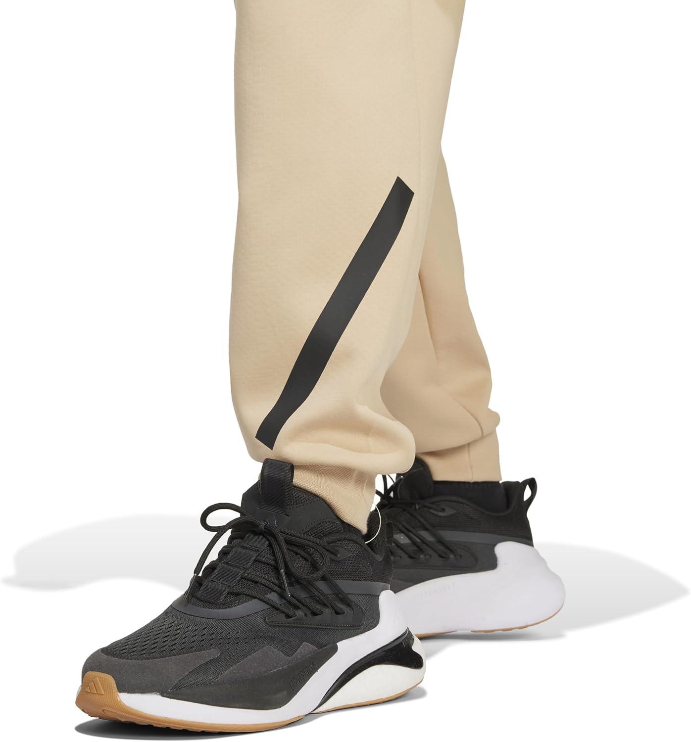 image:imageadidas Mens ZNE Pants Training Casual Drawstring BeigeMagic Beige