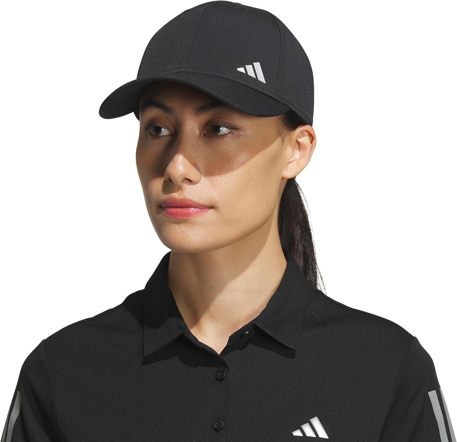 image:imageadidas Womens Ponytail Hat Backless Baseball CapBlackSilver Metallic20