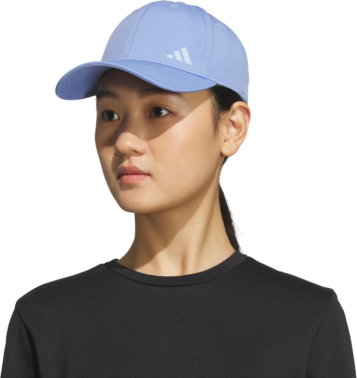 image:imageadidas Womens Ponytail Hat Backless Baseball CapBlue FusionGlow Blue20