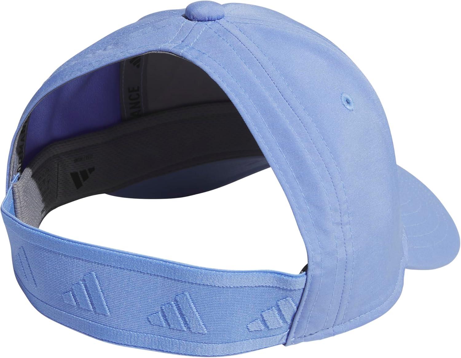 image:imageadidas Womens Ponytail Hat Backless Baseball CapBlue FusionGlow Blue20