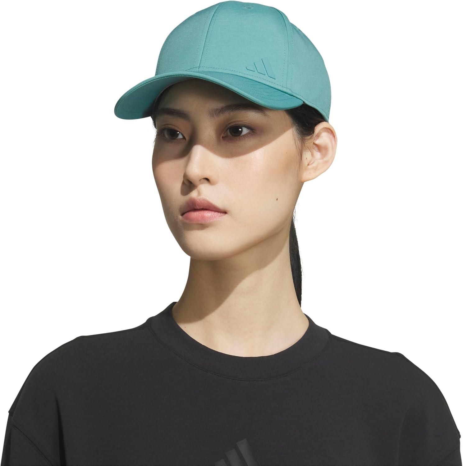 image:imageadidas Womens Ponytail Hat Backless Baseball CapPowder Teal Green20