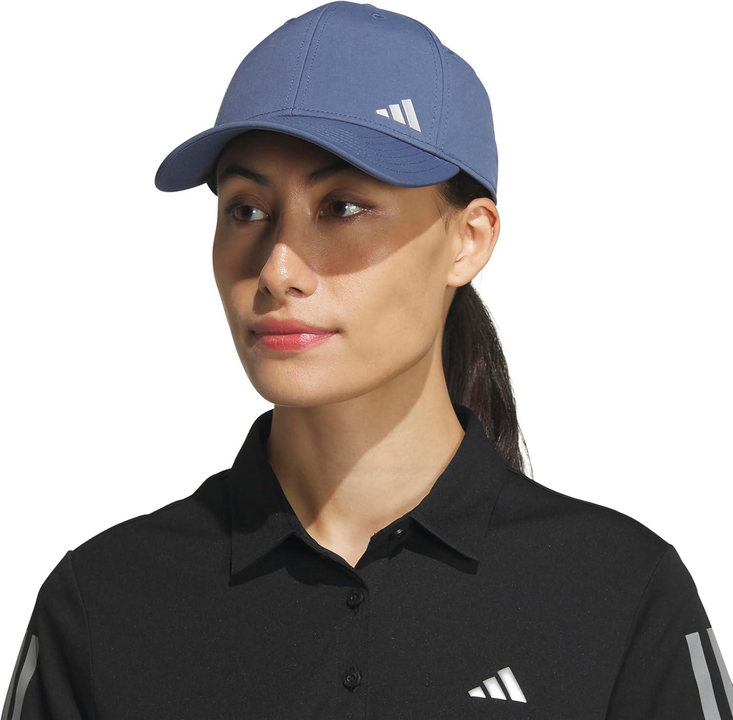 image:imageadidas Womens Ponytail Hat Backless Baseball CapPreloved Ink BlueSilver Metallic20