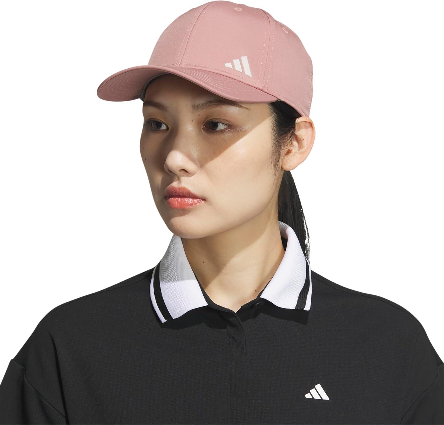 image:imageadidas Womens Ponytail Hat Backless Baseball CapWarm Clay PinkWonder Alumina Grey20