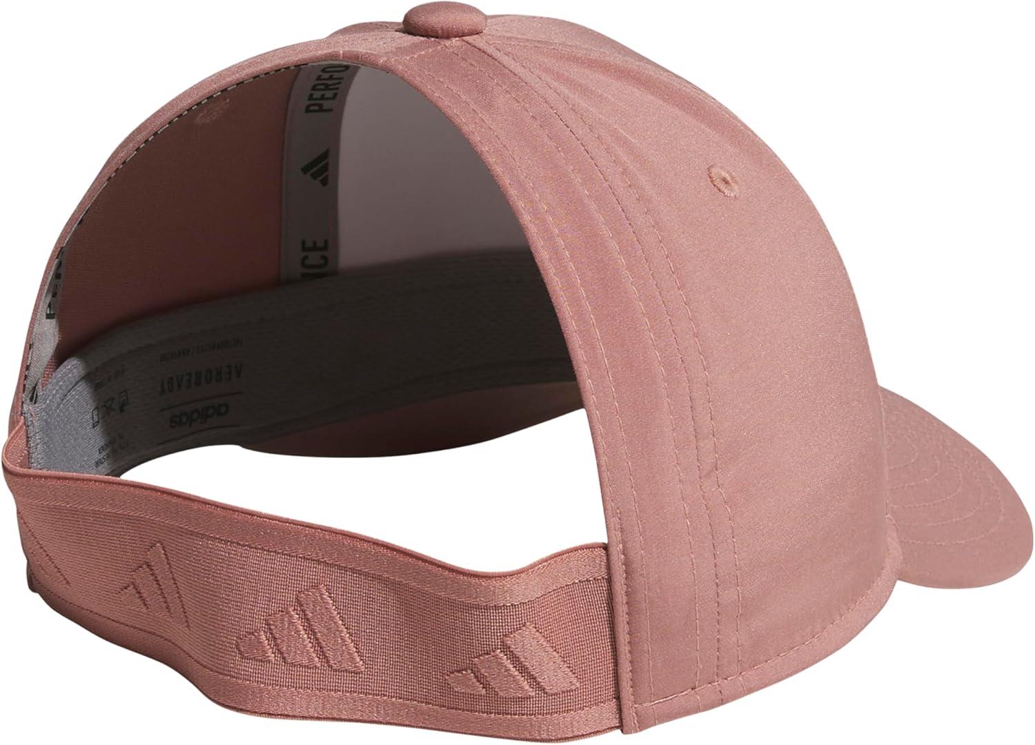image:imageadidas Womens Ponytail Hat Backless Baseball CapWarm Clay PinkWonder Alumina Grey20