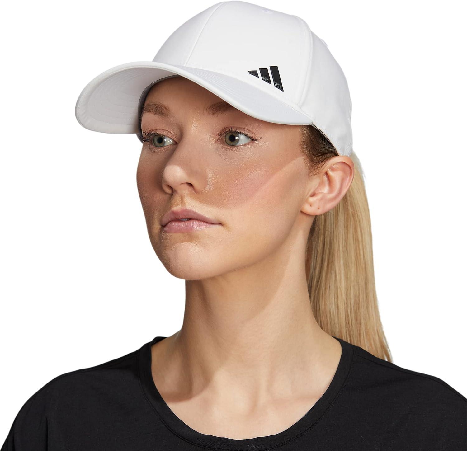 image:imageadidas Womens Ponytail Hat Backless Baseball CapWhiteBlack10