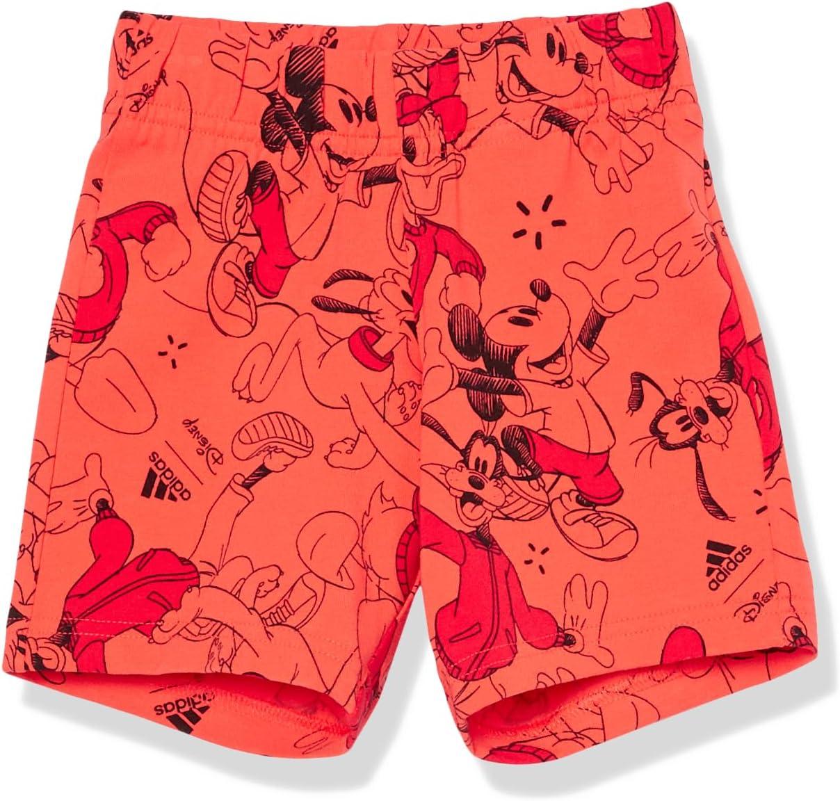 image:imageadidas boys Disney Mickey Mouse Tshirt SetOff WhiteBright Red