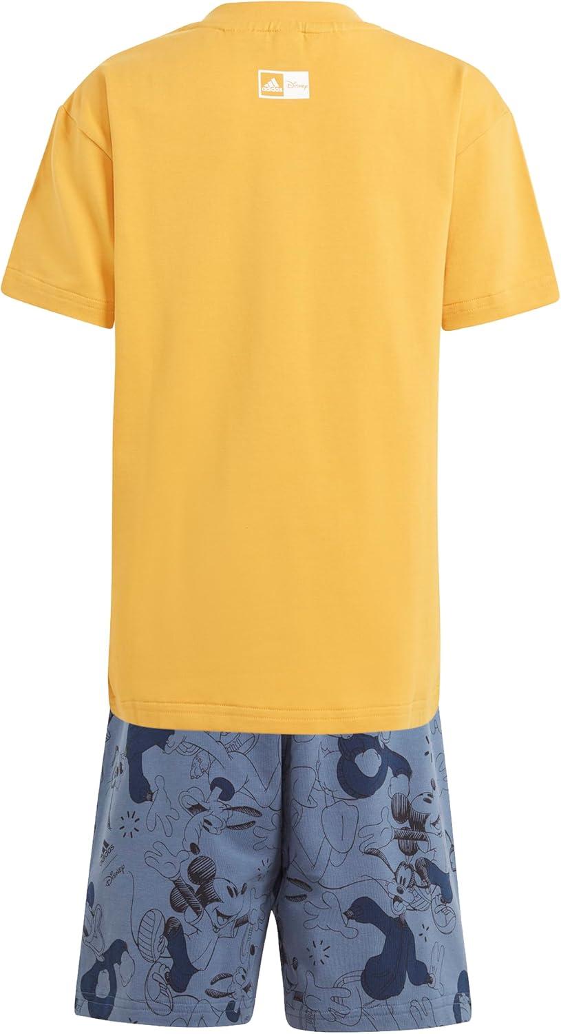 image:imageadidas boys Disney Mickey Mouse Tshirt SetPreloved YellowOff White