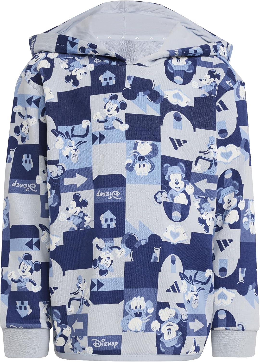image:imageadidas girls Disney Mickey Mouse Jogger SetWonder Blue MelangeMulticolor