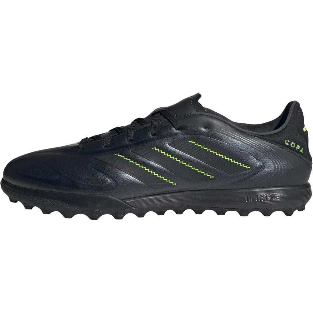 image:imageAdidas UnisexAdult Copa Pure 3 League TurfBlackSolid GreyLucid Lemon