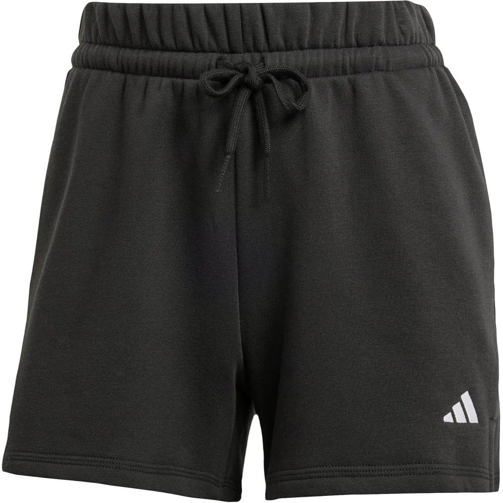 image:imageAdidas Womens Essentials Small Logo Feel Cozy ShortsBlack White
