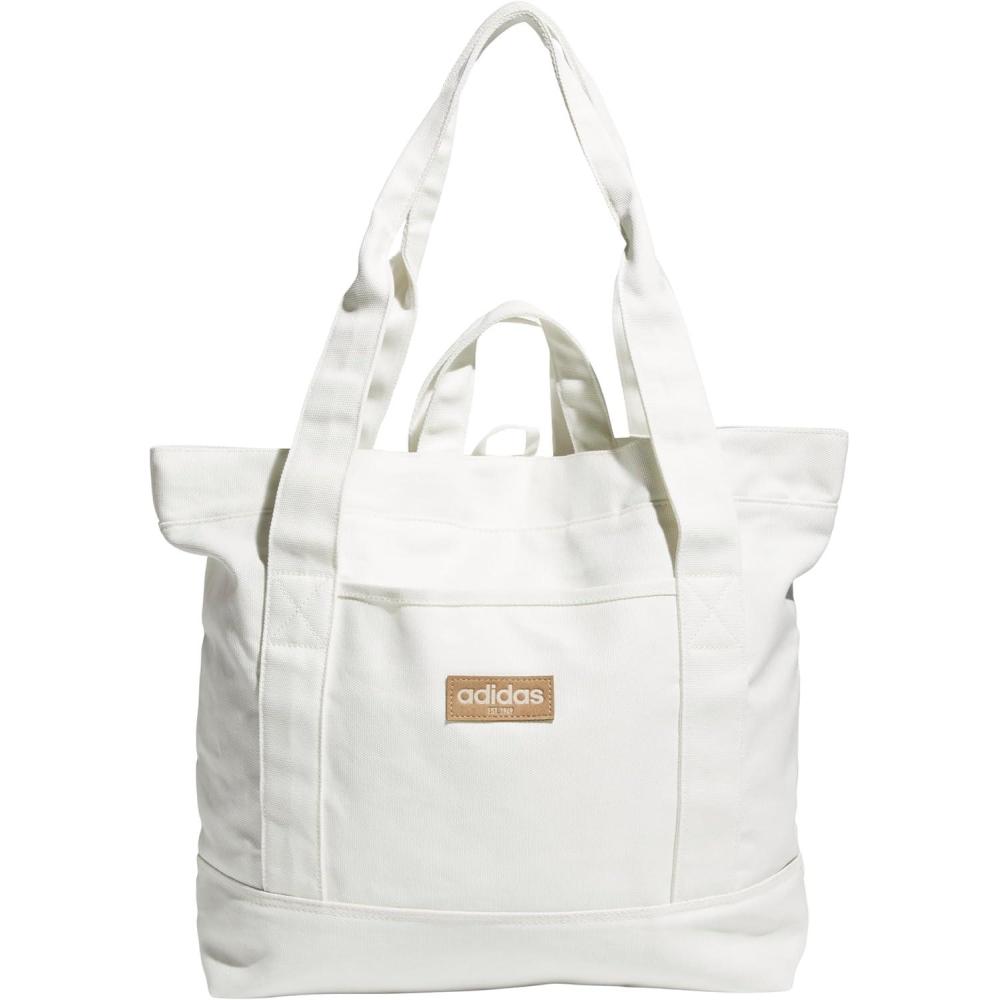 image:imageadidas Canvas Court Tote Bag for Women and MenOffwhite