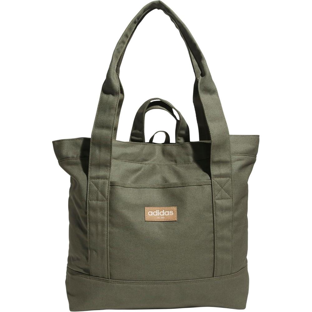 image:imageadidas Canvas Court Tote Bag for Women and MenOlive Strata Green