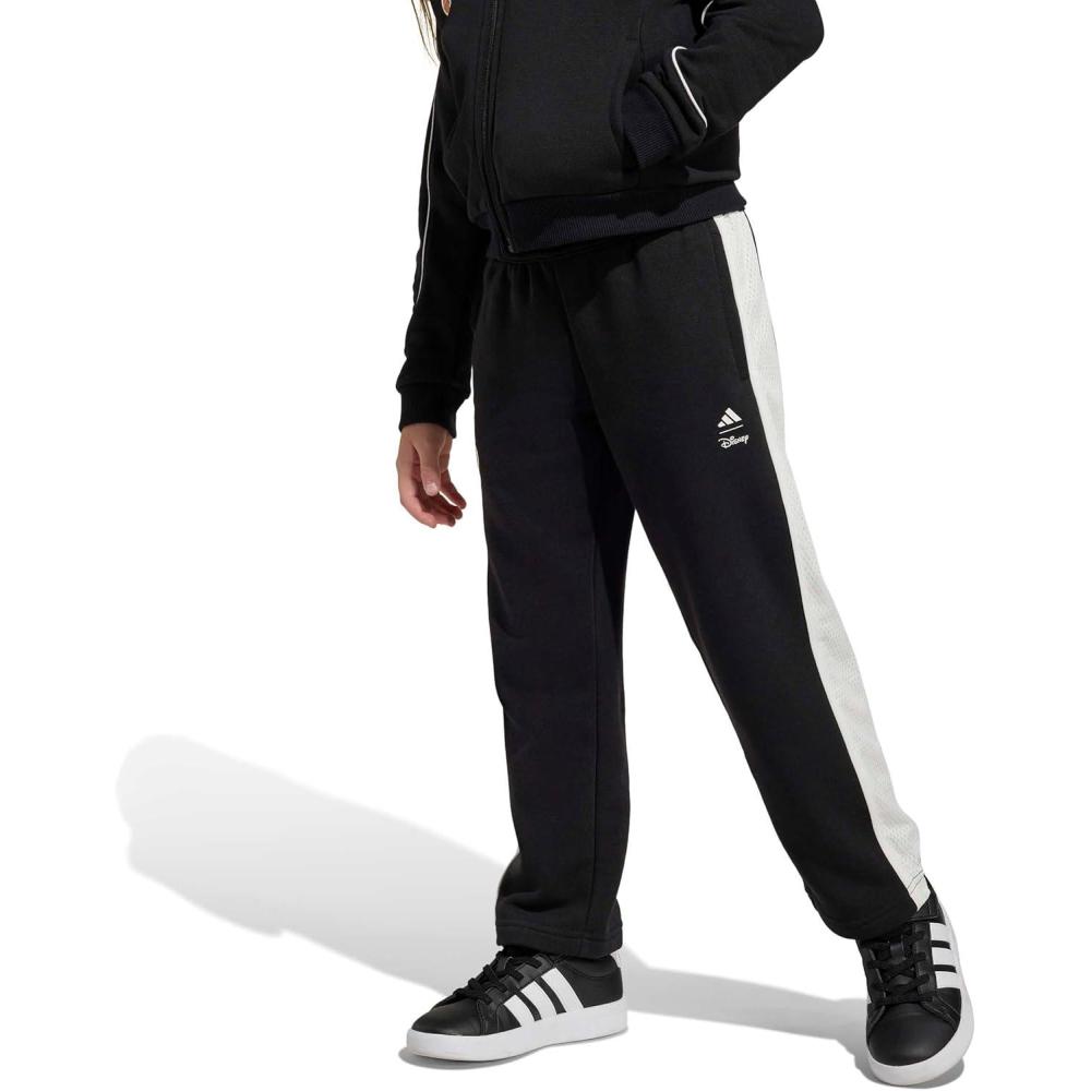 image:imageadidas Girls Disney Mickey Mouse PantsBlackOff WhiteMickey Mouse