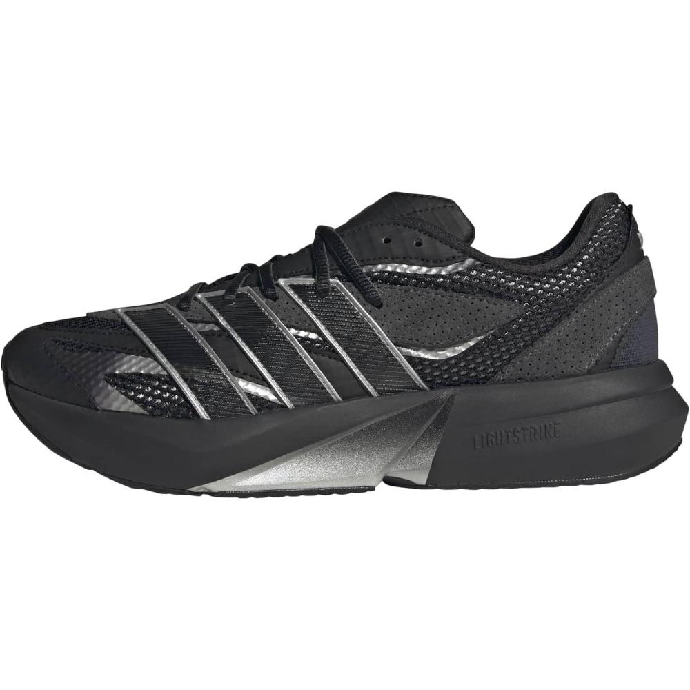 image:imageadidas Mens Lightblaze SneakerBlackBlackMatte Silver