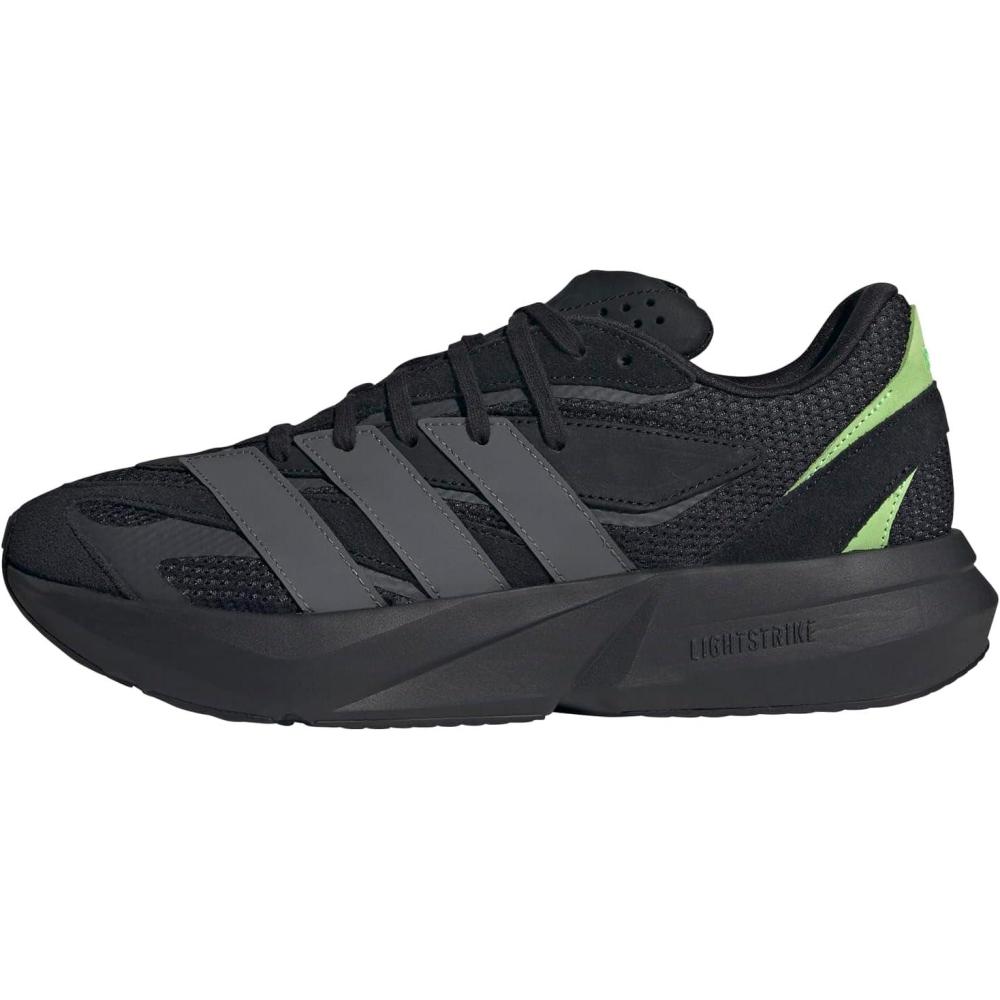 image:imageadidas Mens Lightblaze SneakerBlackGreyLime Burst