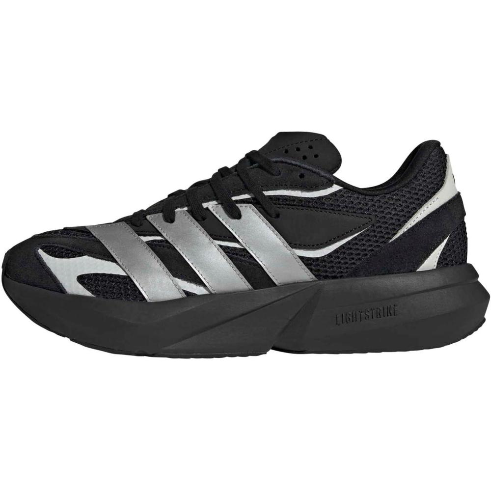 image:imageadidas Mens Lightblaze SneakerBlackMatte SilverBlack