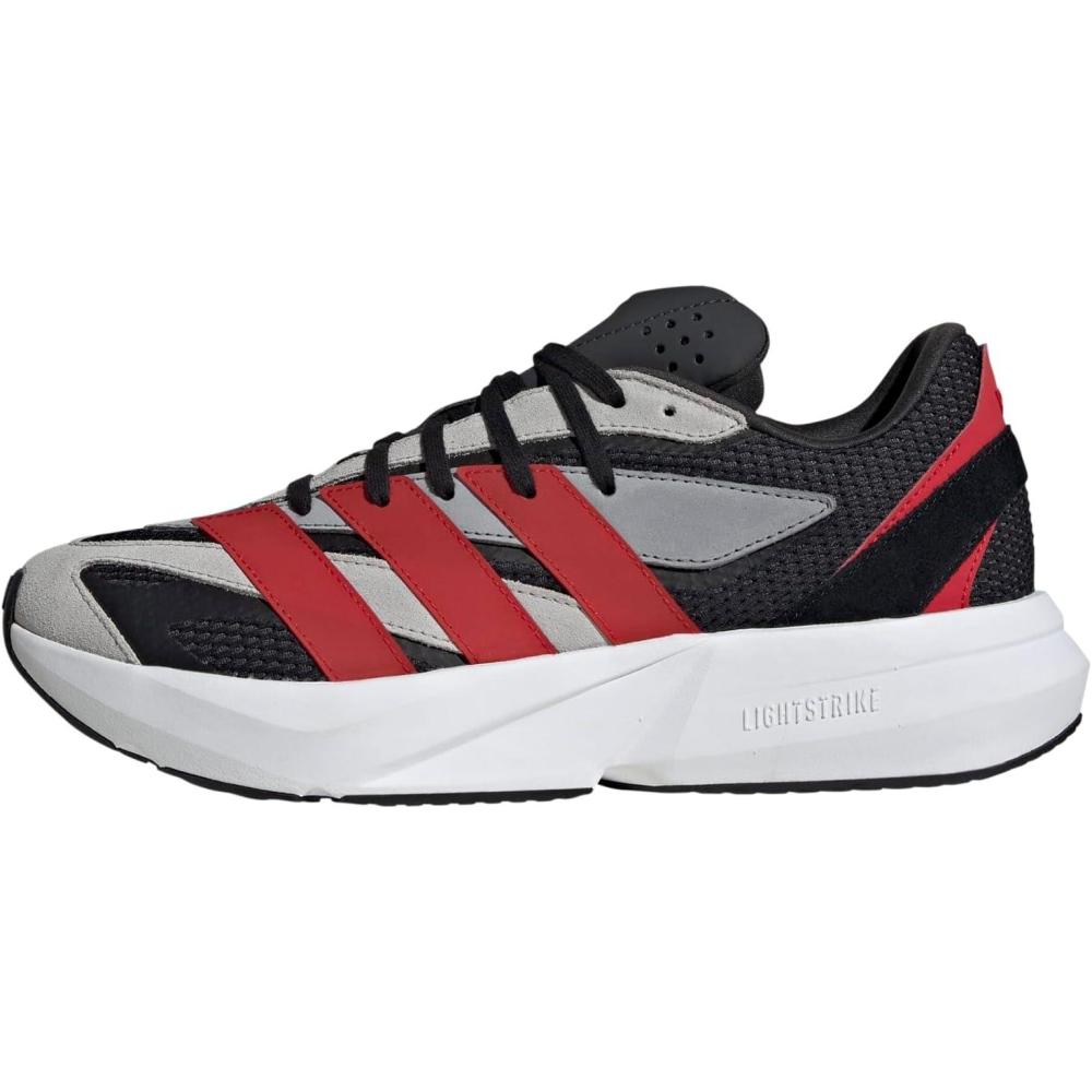 image:imageadidas Mens Lightblaze SneakerWhiteBlackBetter Scarlet