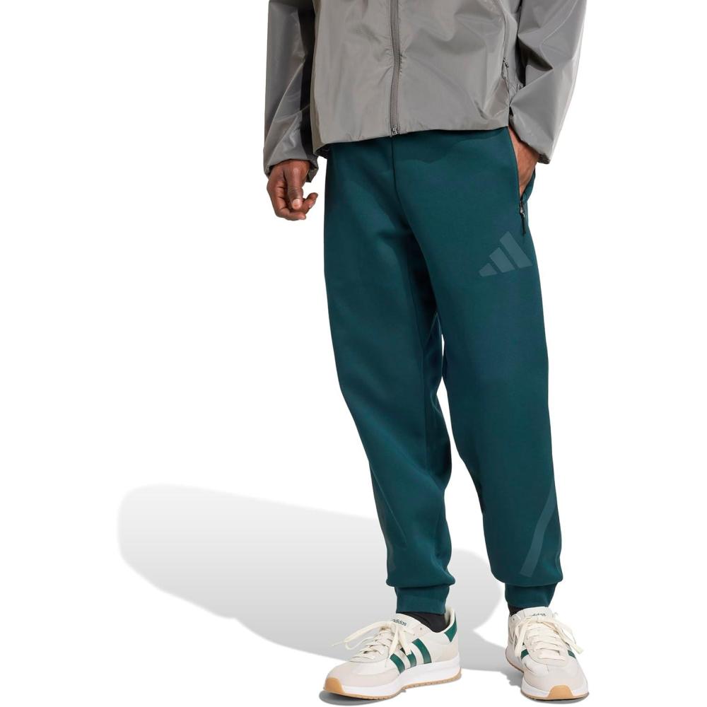 image:imageadidas Mens ZNE Pants Training Casual Drawstring BeigeAurora Ivy