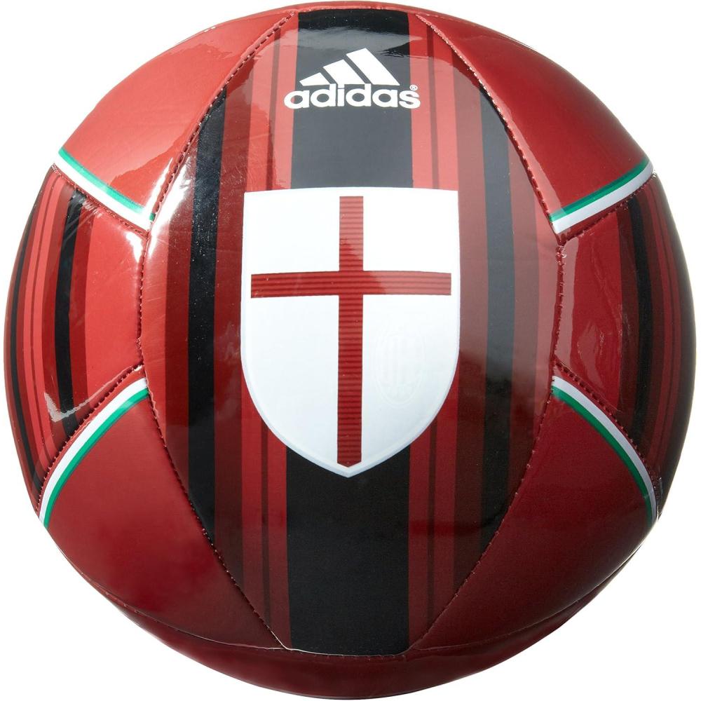 image:imageadidas Performance AC Milan Soccer BallVictory Red Black White